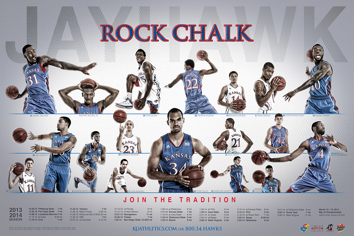 Select 2013-14 Men’s Basketball Schedule Posters | Poster Swag